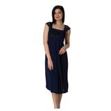 Bestin Kadın Lacivert Hamile Lohusa Gecelik, XL, C2304EF-86D0018319363