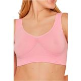 Bestin Kadın Pembe Soft Yumuşak Kalın Askılı Büstiyer Sütyen, 2XL, CS40055MI-89D0018322372