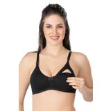 Bestin Kadın Siyah Modal Cotton Emzirme Sütyeni, 90B, DT1421MI-869SC0025340