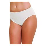 Bestin Kadın Ten 3'lü Paket Bambu Yüksek Bel Slip Külot (1 Siyah-1 Beyaz-1 Ten), L, SCN904Q-869804SCN21900