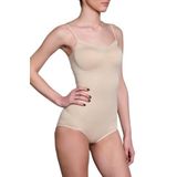 Bestin Ten Rengi Ip Askılı Dikişsiz Toparlayıcı Çıtçıtlı Body Atlet 1923, S, D1923MIY-869SLC0009179
