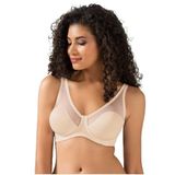 Bestin Ten Tül Detaylı Soft Yumuşak Kap Balenli Toparlayıcı Sütyen, 85C, İDP9200-89D0018321066
