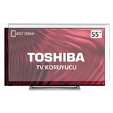 Bestoclass 8562147537852 Toshiba 55 İnç 139 Ekran Uyumlu TV Ekran Koruyucu