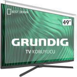 Bestoclass 8562147540573 Grundig 124 Ekran Curved 49 İnç Uyumlu TV Ekran Koruyucu