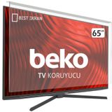 Bestoclass 8562147540718 Beko 65 İnç 165 Ekran Uyumlu TV Ekran Koruyucu