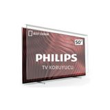 Bestoclass 9856472159220 Philips 50 İnç 127 Ekran Uyumlu TV Ekran Koruyucu