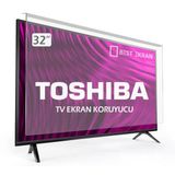 Bestoclass 9856472159441 Toshiba 82 Ekran 32 İnç Uyumlu TV Ekran Koruyucu