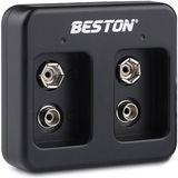 Beston M7005 Siyah 2x9 Volt Pil Şarj Cihazı