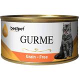 Bestpet 100 gr Gurme Somon Parça Etli Kedi Konservesi
