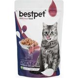 Bestpet 12x85 gr Adult Jelly Pouch Kuzulu Kedi Maması