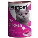 Bestpet 400 gr Gravy Kitten Parça Tavuk Etli Yavru Kedi Konservesi