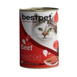 Bestpet 9x400 gr Sığır Etli Yetişkin Kedi Konservesi