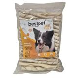 Bestpet Burgu Beyaz Kemik Çubuk 350 gr Köpek Ödülü