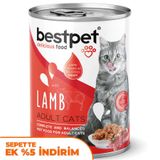 Bestpet Gravy Lamb Parça Kuzu Etli 400 gr Kedi Konservesi
