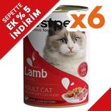 Bestpet Gravy Lamb Parça Kuzu Etli 6x400 gr Kedi Konservesi