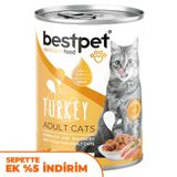 Bestpet Gravy Parça Hindi Etli 400 gr Kedi Konservesi