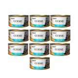Bestpet Gurme 10x100 gr Ton ve Hamsi Parça Etli Kedi Konservesi