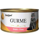 Bestpet Gurme Jöle İçinde Somonlu Tahılsız 100 gr Yetişkin Kedi Konservesi