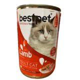 Bestpet Kuzu Etli 400 gr Yetişkin Kedi Konservesi