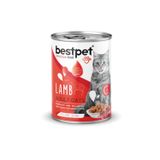 Bestpet Kuzu Etli Konserve Yetişkin Kedi Maması 400 Gr (12 Adet)
