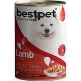 Bestpet Kuzulu 400 gr Yetişkin Köpek Konservesi