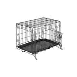 Bestpet Metal 107x69x78 cm İki Kapılı Katlanabilir Metal Köpek Kafesi