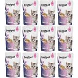 Bestpet Pouch Tavuklu 12x85 gr Yavru Kedi Konservesi