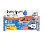 Bestpet Somonlu Ton Balıklı ve Hamsili 4x85 gr Yetişkin Kedi Maması
