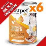 Bestpet Tavuk Etli Parça Etli ve Jöleli 6x400 gr Köpek Konservesi