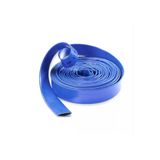 BESTPUMP BESTTECH 5" - 100 METRE Uv Katkılı Pvc Kaplı Tekstil Örgülü 4 Bar Layflat Yassı Verici Hortum