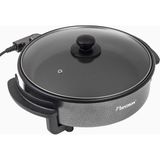 Bestron AHP1200 Elektrikli Party Pan 28,5 cm Yapışmaz Tava 1500 W - Siyah