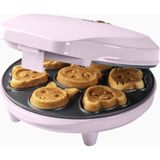 Bestron Mini Hayvan Motifli Waffle Makinesi - Pembe