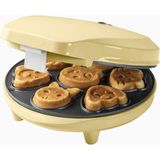 Bestron Mini Hayvan Motifli Waffle Makinesi - Sarı