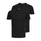 bestseller a/s Erkek tişörtü, Siyah/Paket: 2siyah, XXL
