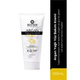 BESTTEM Argan Yağlı Yüz Bakım Kremi 100 ml Nemlendirici Besleyici Doğal Işıltı Sıkılaştırıcı Bakım