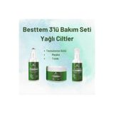 BESTTEM Yağlı Cilt Bakım Seti Çay Ağacı Özlü Temizleme Sütü Tonik Maske 3'lü Set Gözenek ve Sebum Bakımı