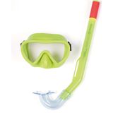 Bestway 24036 Hydro Swim Glider Maske 3+Set UV Koruyucu Polikarbonat Lens ve Yumuşak Şnorkel