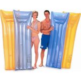 Bestway 44013 Saydam Renkli Delux&Yastıklı Deniz Yatağı (183 x 76 Cm) - Mavi