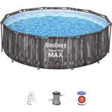BESTWAY ® 5614X Steel Pro MAX™ Yer Üstü Prefabrik Havuz Seti 3,66 m x 1,00 m