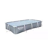 BESTWAY ® 561ft Steel Pro® Dikdörtgen Prefabrik Yer Üstü Havuz 3,66 M X 2,01 M X 66 Cm