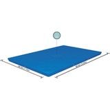 Bestway® 58105 Dikdörtgen Havuz Örtüsü - 2,59 M x 1,70 M Yerüstü Havuzlar Için
