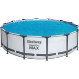 Bestway 58252 Güneş Isıtmalı Havuz Örtüsü - 3,96 m, 4,27 m ve 4,57 m Yerüstü Havuzlar için - 1 - 3,96m, 4,27m, 4,57m Yer Üstü Havuzlar için Güneş Enerjili Havuz Örtüsü