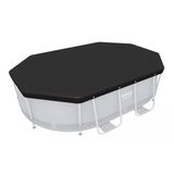 BESTWAY ® 58424 Oval Havuz Örtüsü - 3,05 m x 2,00 m Yerüstü Havuzlar için
