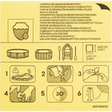 Bestway 62091 Su Altı Güçlü Tamir Yama Seti 10 lu paket - 42,3 cm Kare 10'lu Paket