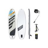Bestway 65342 Şişme Kano Çantalı Set Kürek ve Pompa Dahil 305x84x12 Beyaz Sörf Tahtası