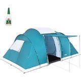 Bestway 68094 Pavillo 6 Kişilik Çift Bölmeli Aile Kamp Çadırı Su Geçirmez Polyester 490 X 280 X 200 X 95 cm