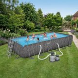 Bestway® APX 365™ 561KG Dikdörtgen Prefabrik Havuz 7,32 m x 3,66 m x 1,32 m