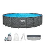 BESTWAY ® APX 365™ Çember Prefabrik Havuz Seti 6,10 m x 1,32 m