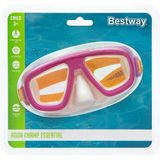 Bestway Aqua Champ Essential 3-6 Yaş Deniz Gözlüğü Çocuk Maskesi Yüzücü Gözlük Mor