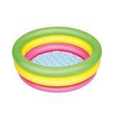 Bestway Bebek Havuzu Renkli 3 Bölmeli 70x24 CM.